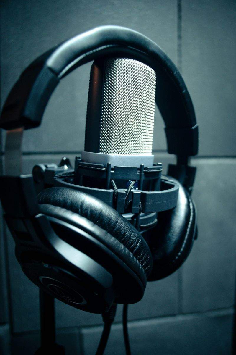 Enregistrement podcast et voix off